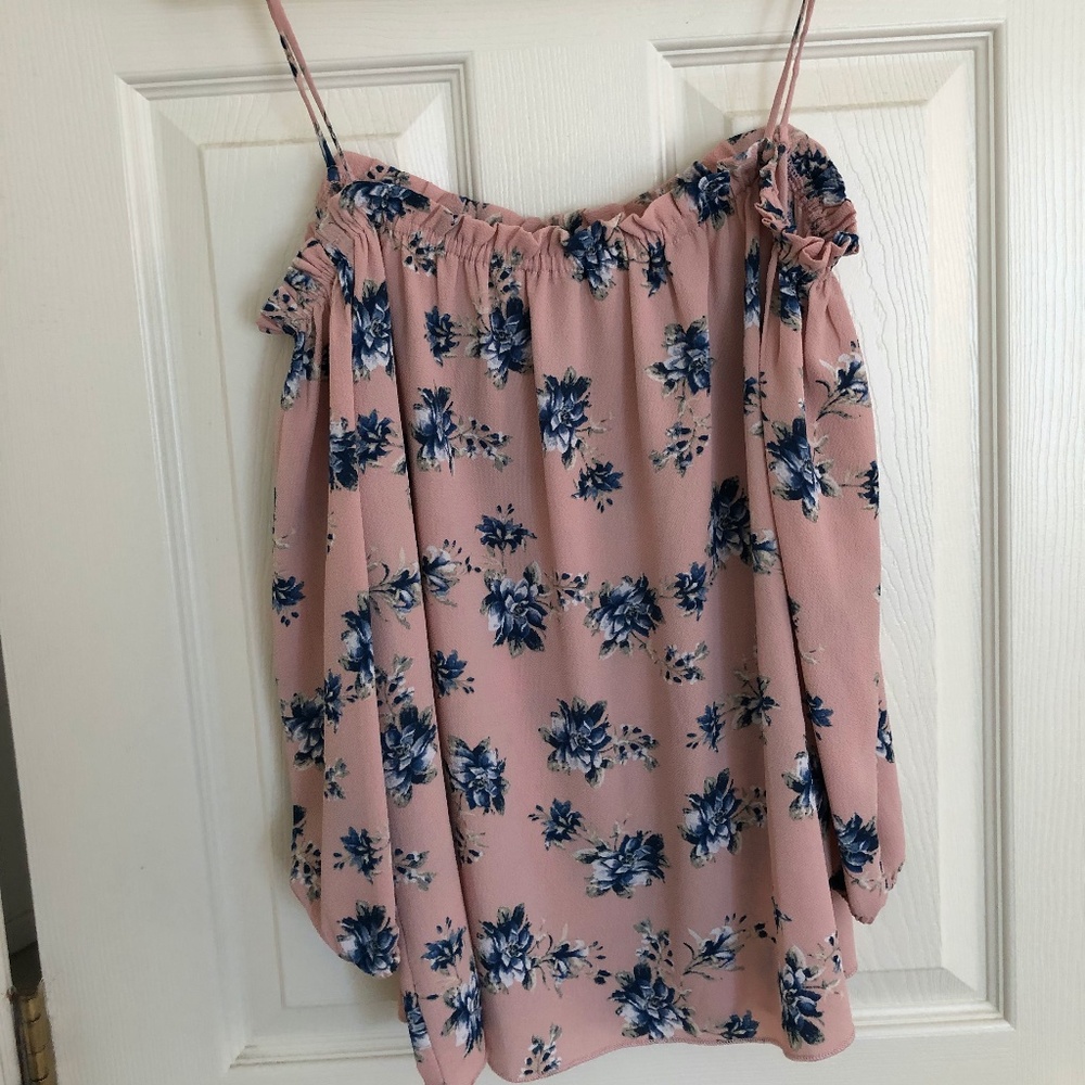 Woman off the shoulder top